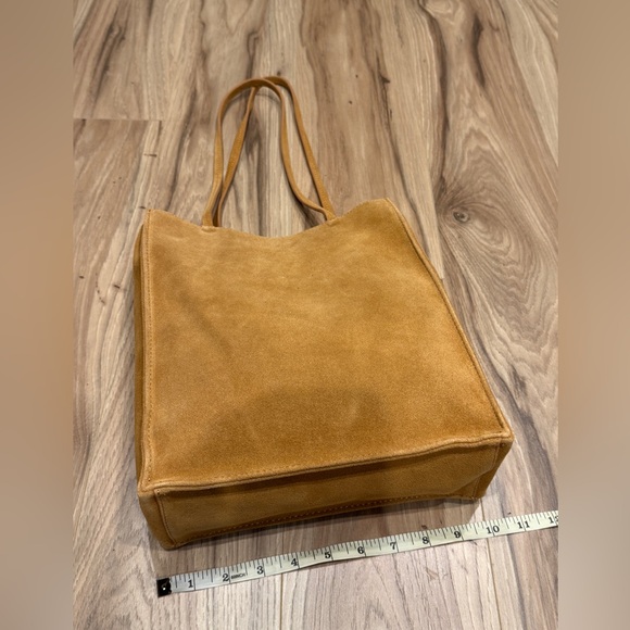 Suedue tote bag - Picture 6 of 8